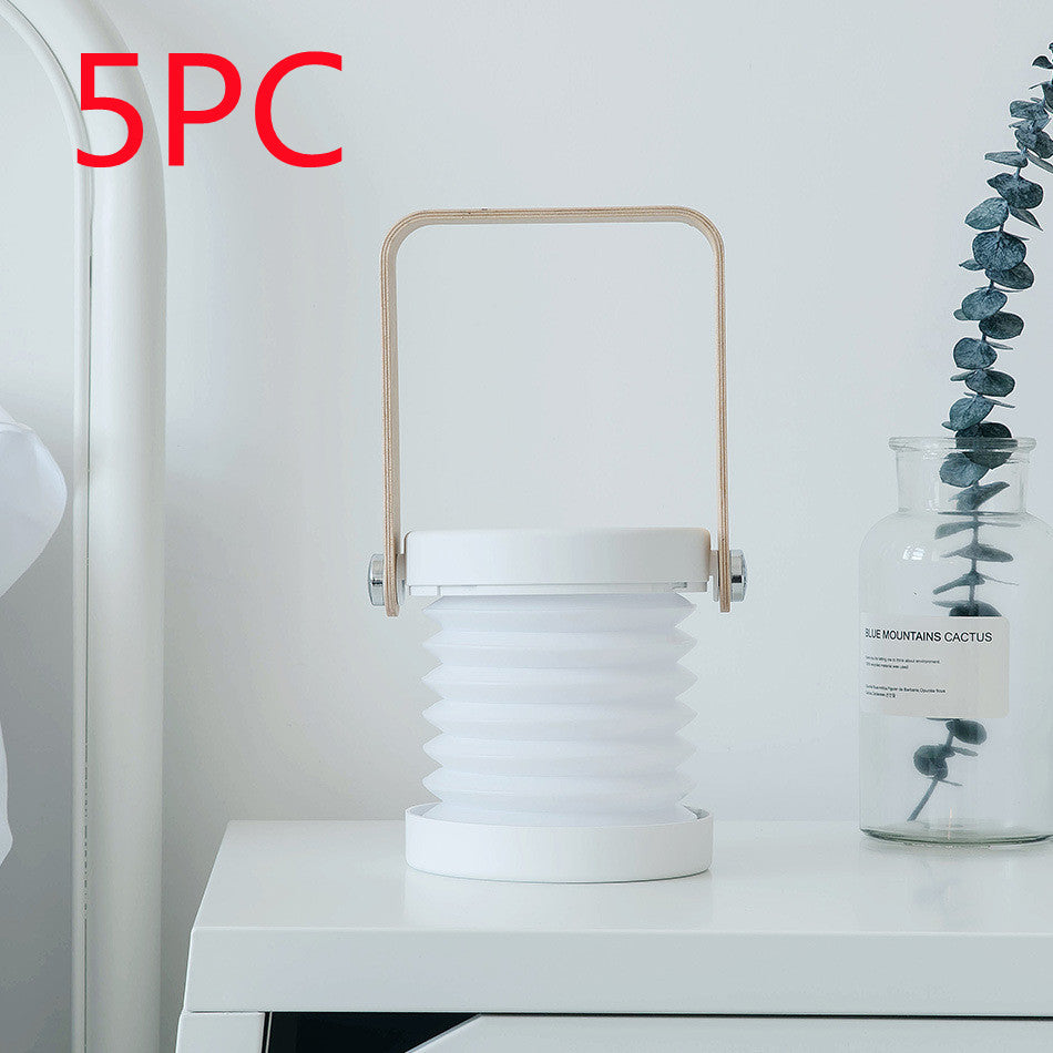Foldable Touch Dimmable LED Lantern – USB Rechargeable Night Light