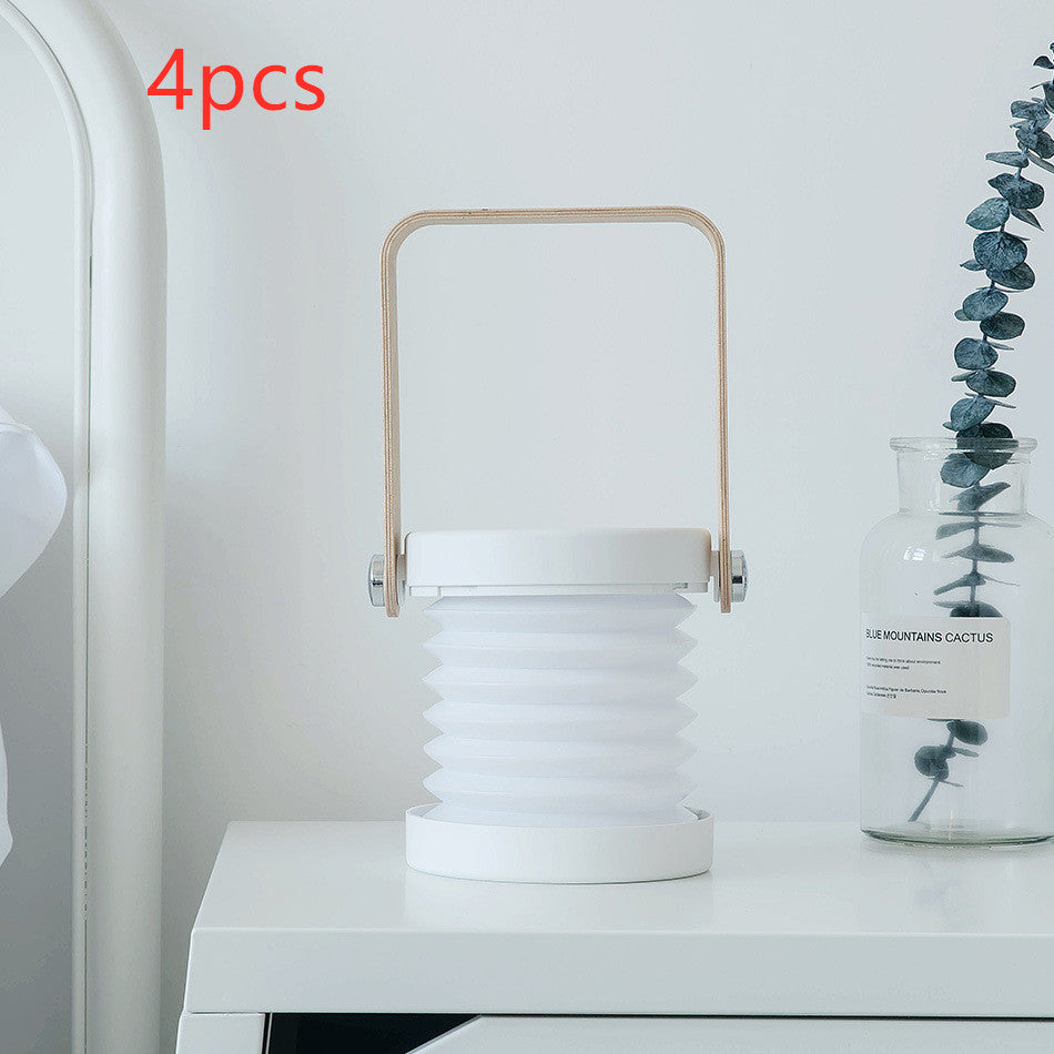 Foldable Touch Dimmable LED Lantern – USB Rechargeable Night Light
