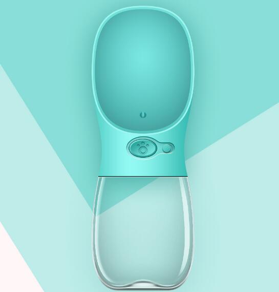 Portable Pet Water Bottle – 350ml & 550ml, One-Touch Leak-Proof Design