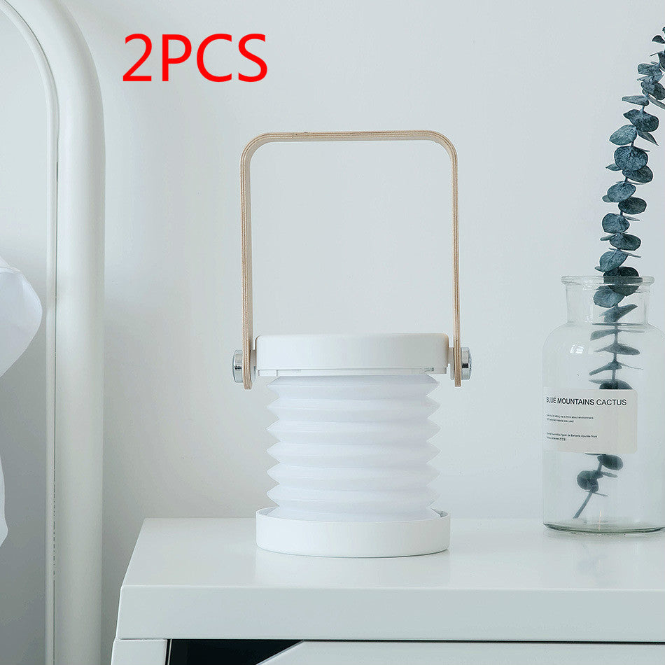 Foldable Touch Dimmable LED Lantern – USB Rechargeable Night Light