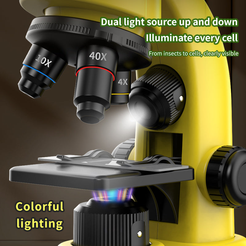 Microscope ProfessionalModel 40X-16000xWhite,only Can Be Used On TK,The Shipped Item Is White.
