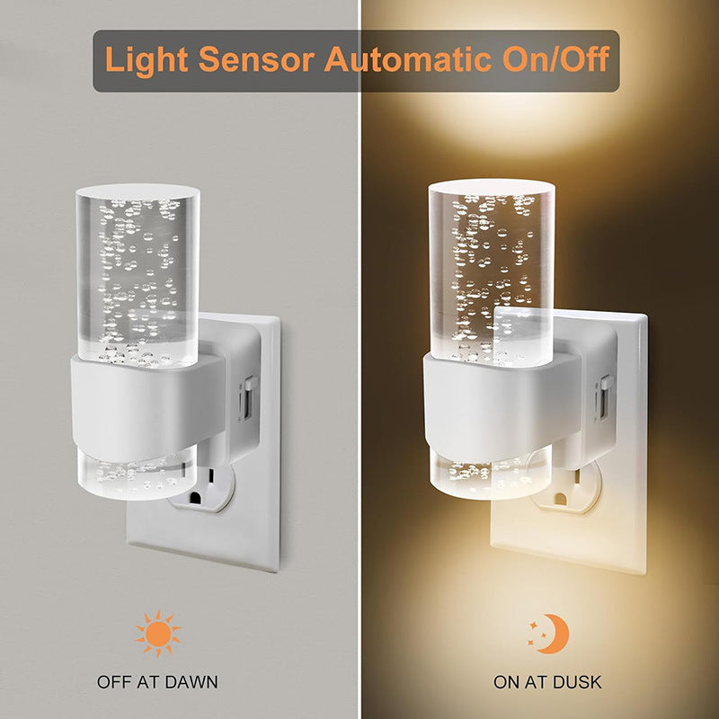 LED Motion-Sensor Night Light Stepless Dimming CorridorBedroom Wall Lamp