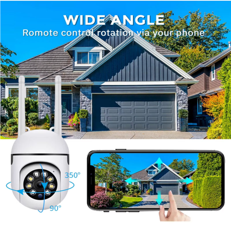 1080P WiFi Indoor PTZ Security Camera – Night Vision 2.4GHz