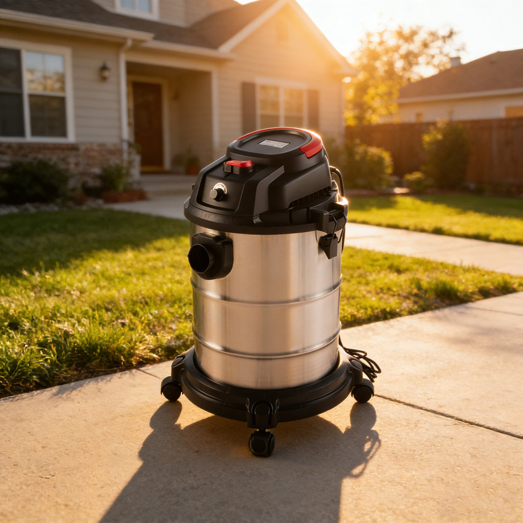 Wet Dry Vac, 8 Gallon, 6 Peak HP, 3 In 1 Shop Vacuum With Blowing Function, Wet Dry Vacuum To Clean Floor, Upholstery, Gap, Car, Black