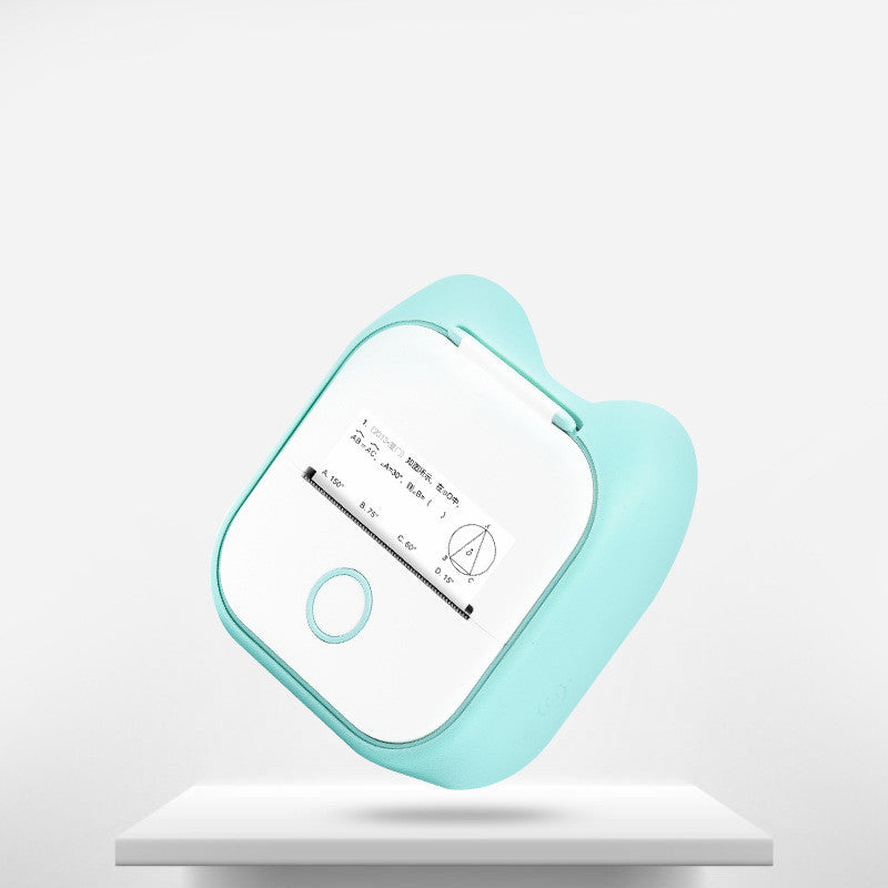 Portable Mini Thermal Label & Photo Printer – Bluetooth, No Ink Required