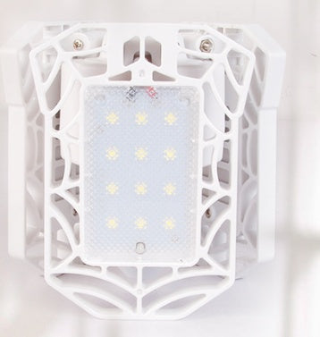 Deformable LED Garage Ceiling Light – 60W, 6000 Lumens, IP65 Waterproof