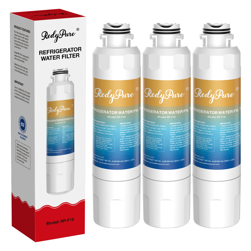 3 Pack Refrigerator Water Filter Replacement For  Water Filter HAF-CIN EXP, DA29-00020B, HAF-CIN, DA29-00020B-1, RF28HMEDBSR, RF263BEAESR, RS25J500DSR, RF263TEAESG, HDX FMS-2, DA97-08006A-1