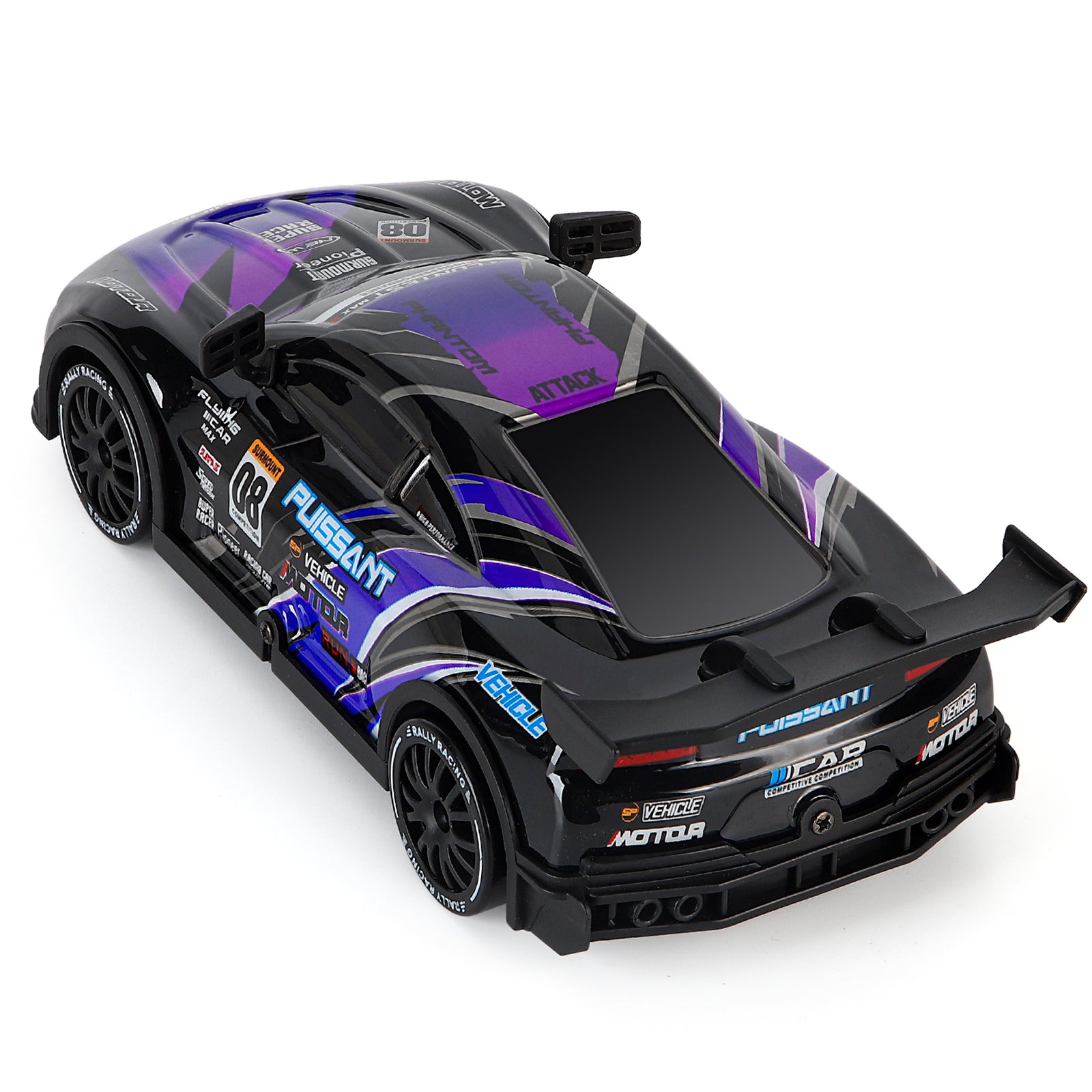 GTR Four-wheel Drive Drift Car Remote Control Car Black,only Can Be Used On TK