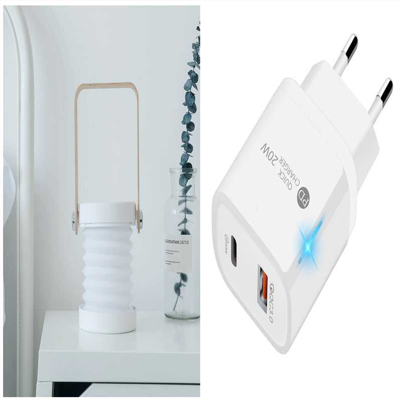 Foldable Touch Dimmable LED Lantern – USB Rechargeable Night Light