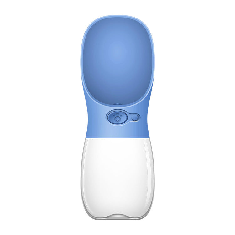 Portable Pet Water Bottle – 350ml & 550ml, One-Touch Leak-Proof Design