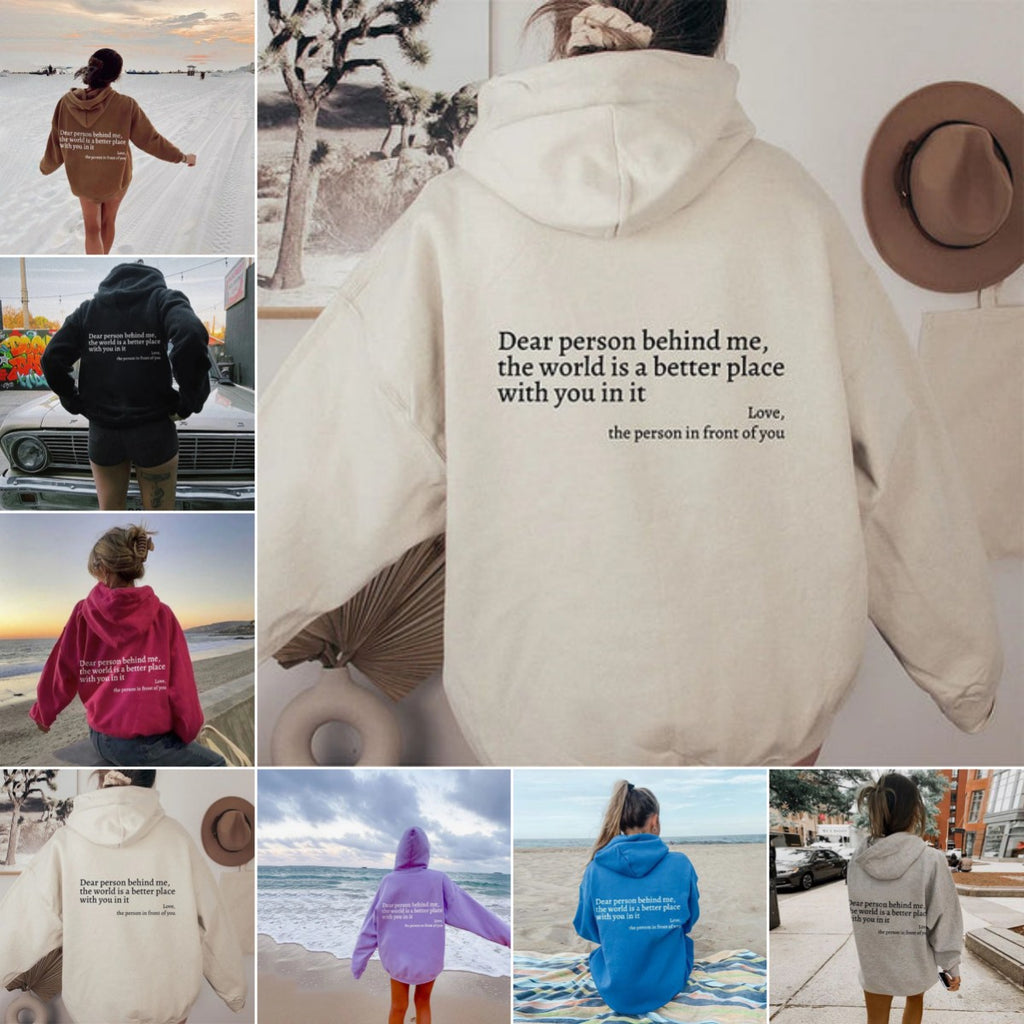 Women's Inspirational Quote Hoodie – Plush Kangaroo Pocket