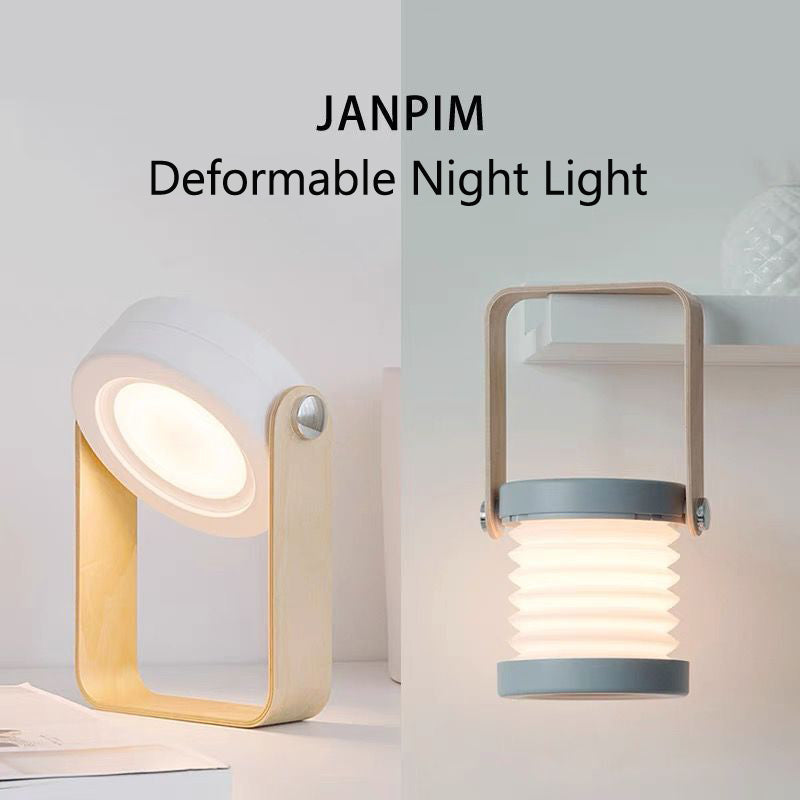 Foldable Touch Dimmable LED Lantern – USB Rechargeable Night Light