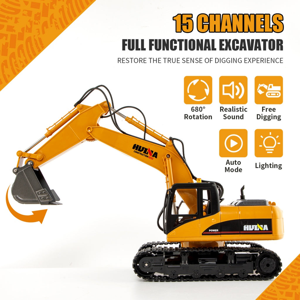 Huina 1535-1 1-14 RC Excavator
