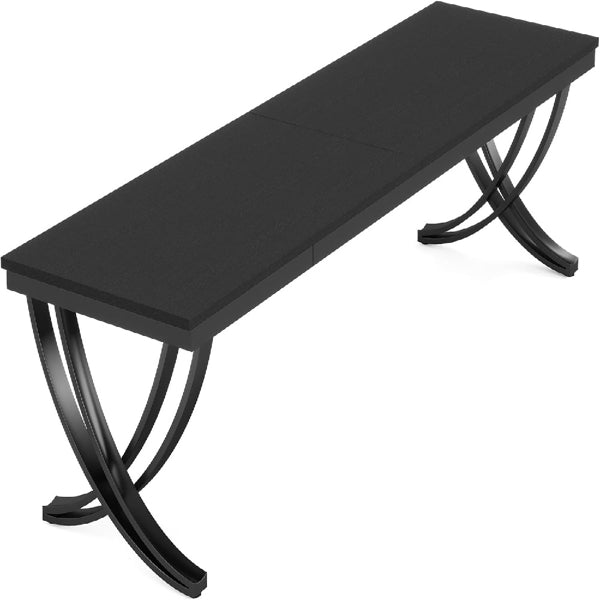 Double Workstation Office Desk 78.7" – Industrial Style