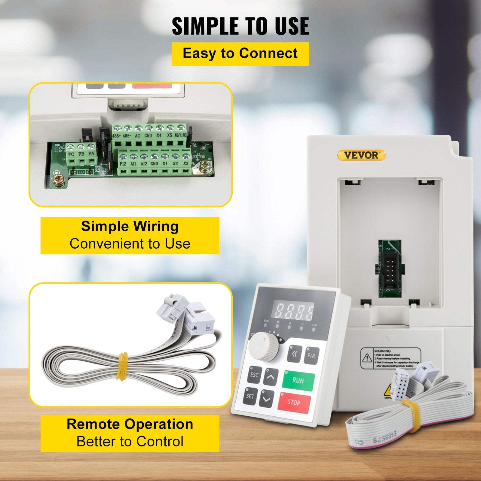 Variable Frequency Drive, AC 220V Input 3KW Variable Frequency CNC Drive Inverter Converter, VFD 4HP 1 Or 3 Phase Input, 3 Phase Output, CNC Motor Inverter Converter For Motor Speed Control